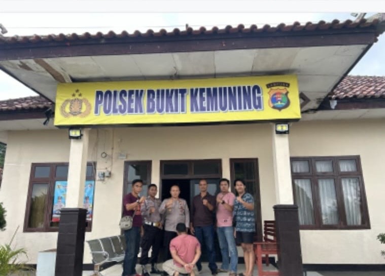 Polsek Bukit Kemuning Tangkap Pengedar Narkoba Jenis Sabu di Desa Kebun Dalam